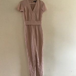 Cap sleev pants romper